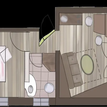 Gaestehaus Schusser An Der Therme, Fruehstueck, Doppelzimmer Und Ferienwohnung krevet i doručak